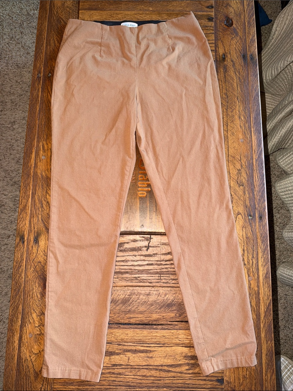 Calvin Klein Women's Camel/Tan Pull-On Trousers
